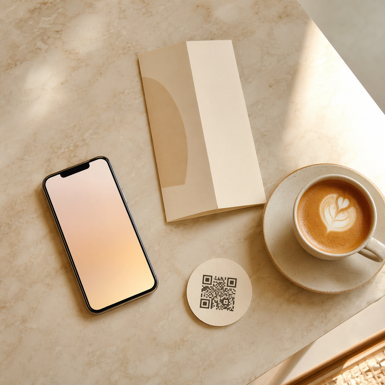 手機 QR 點餐購物車介面